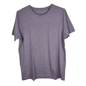 Kennedy Todd Men T-Shirt Stretch Short Sleeve Crew Neck Gray X-Large